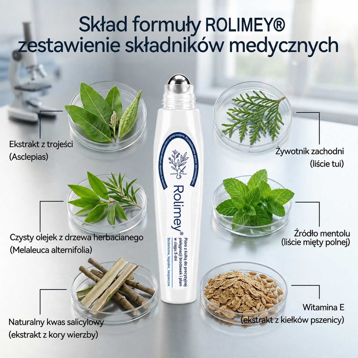 💖Oficjalny Sklep Markowy | ✅👩‍⚕️ Rolimey® 7-Dniowy 𝗧𝗮𝗴 & 𝗦𝗽𝗼𝐭 𝐄𝐫𝐚𝐬𝐞𝐫 (Bez bólu, Bez blizn – aplikator z kulką) 💖