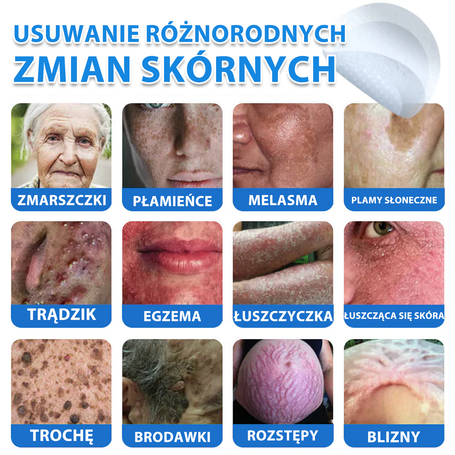 ✅📖 DR.Fachmer® Plaster mikroigłowy i hydrokoloid 2 w 1 | 👉Usuwające znamiona, trądzik, płaskie brodawki i zmiany skórne | Poprawia zmarszczki, blizny i przebarwienia | Niewidoczne plastry na pryszcze na twarz i ciało