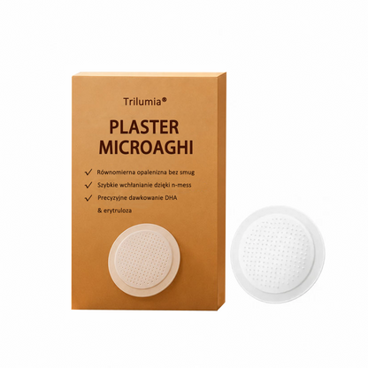 🔥🔥 Do 70% ZNIŻKI na Plastry Brązujące SunFree od Trilumia® 🤎 Złocista opalenizna bez promieni UV 🌟 Naturalny blask nawet przez 14 dni