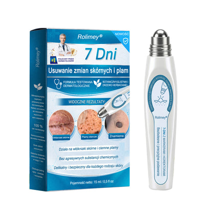 💛Oficjalny Sklep Markowy | ✅👩‍⚕️ Rolimey® 7-Dniowy 𝗧𝗮𝗴 & 𝗦𝗽𝗼𝐭 𝐄𝐫𝐚𝐬𝐞𝐫 (Bez bólu, Bez blizn – aplikator z kulką) 💛