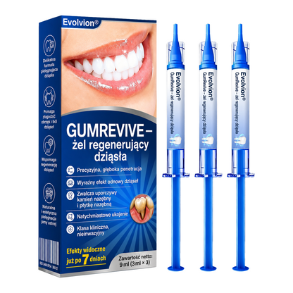 💖 Evolvion® GumRevive — żel do regeneracji i odbudowy dziąseł 🦷