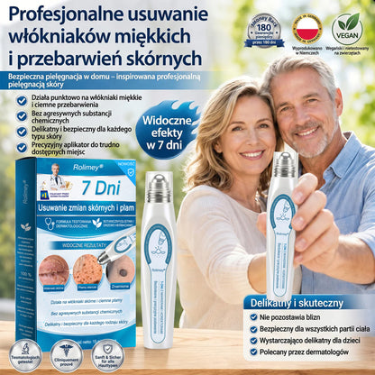 💛Oficjalny Sklep Markowy | ✅👩‍⚕️ Rolimey® 7-Dniowy 𝗧𝗮𝗴 & 𝗦𝗽𝗼𝐭 𝐄𝐫𝐚𝐬𝐞𝐫 (Bez bólu, Bez blizn – aplikator z kulką) 💛