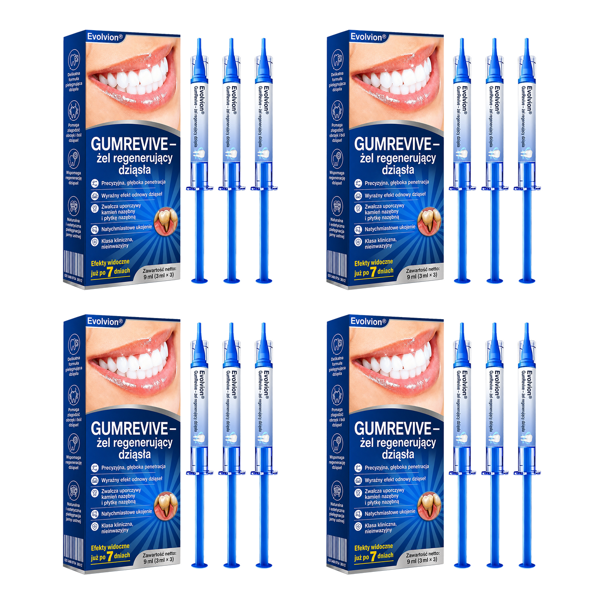 💖 Evolvion® GumRevive — żel do regeneracji i odbudowy dziąseł 🦷