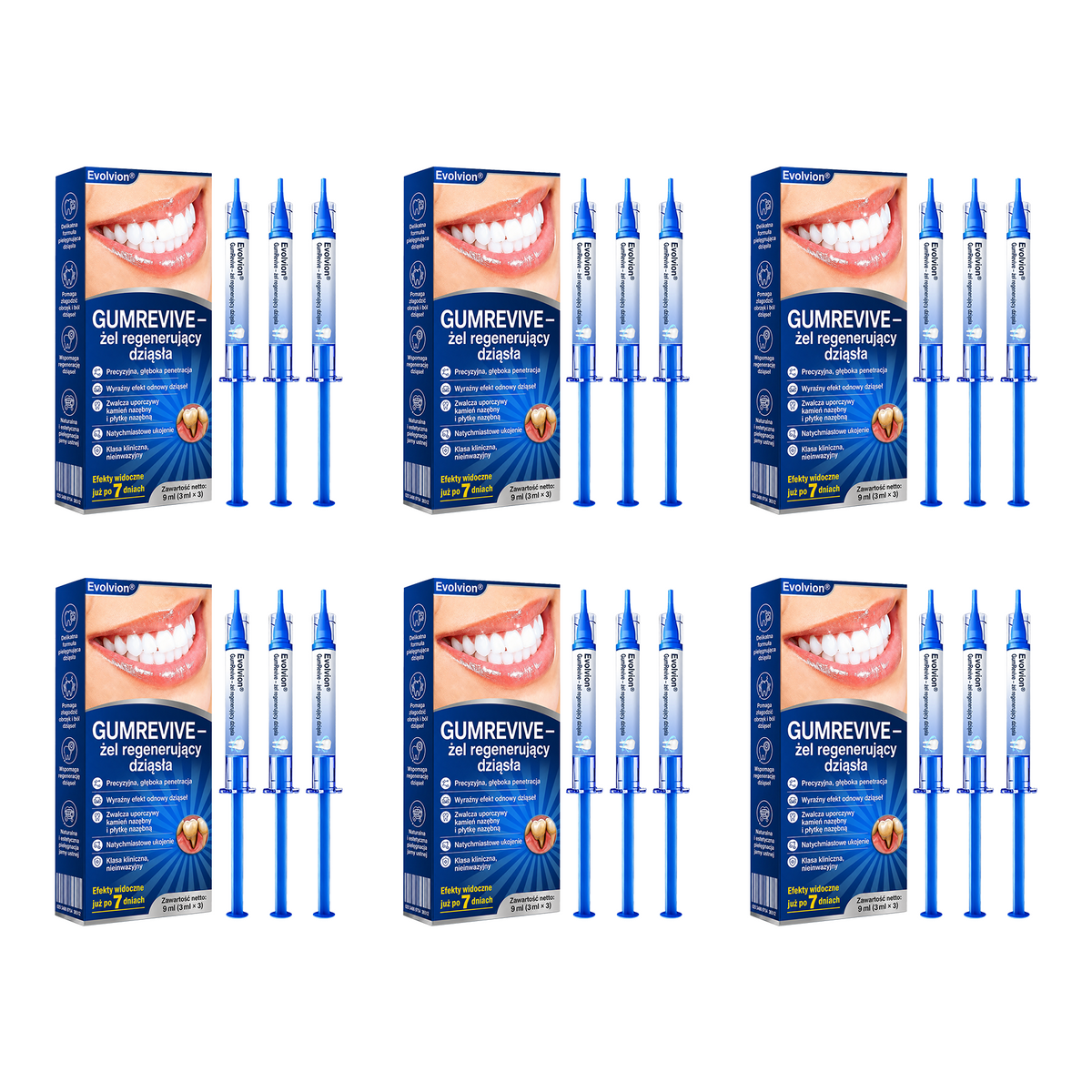 💖 Evolvion® GumRevive — żel do regeneracji i odbudowy dziąseł 🦷