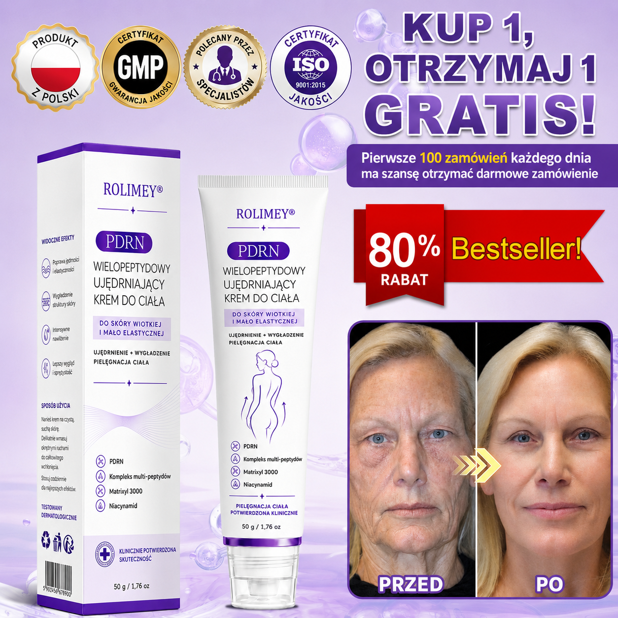 Skorzystaj z 50% ZNIŻKI przy dodaniu drugiego produktu😯