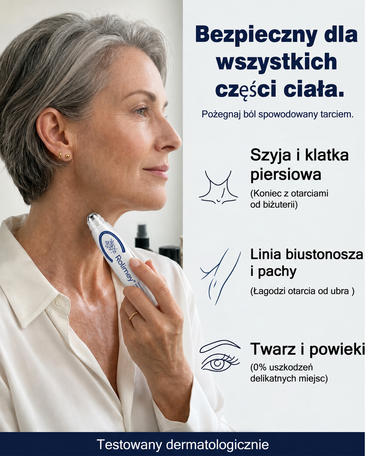 💖Oficjalny Sklep Markowy | ✅👩‍⚕️ Rolimey® 7-Dniowy 𝗧𝗮𝗴 & 𝗦𝗽𝗼𝐭 𝐄𝐫𝐚𝐬𝐞𝐫 (Bez bólu, Bez blizn – aplikator z kulką) 💖