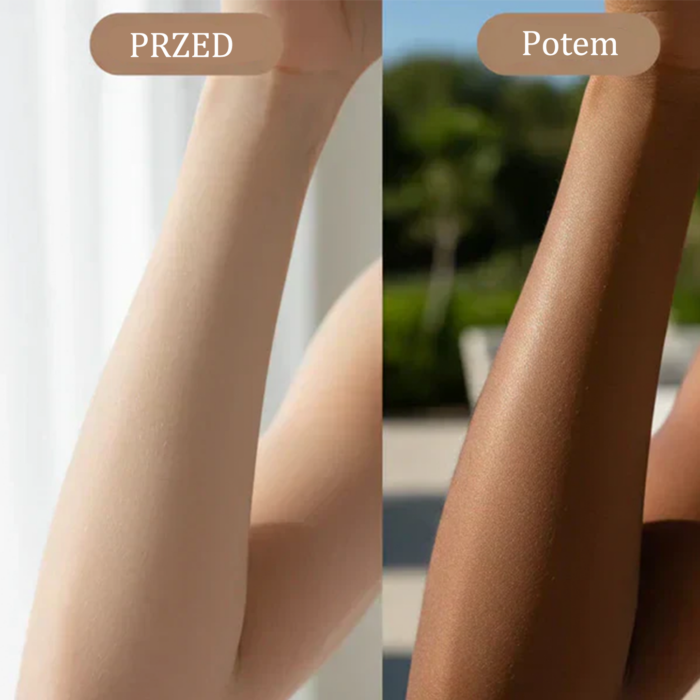 🔥🔥 Do 70% ZNIŻKI na Plastry Brązujące SunFree od Trilumia® 🤎 Złocista opalenizna bez promieni UV 🌟 Naturalny blask nawet przez 14 dni
