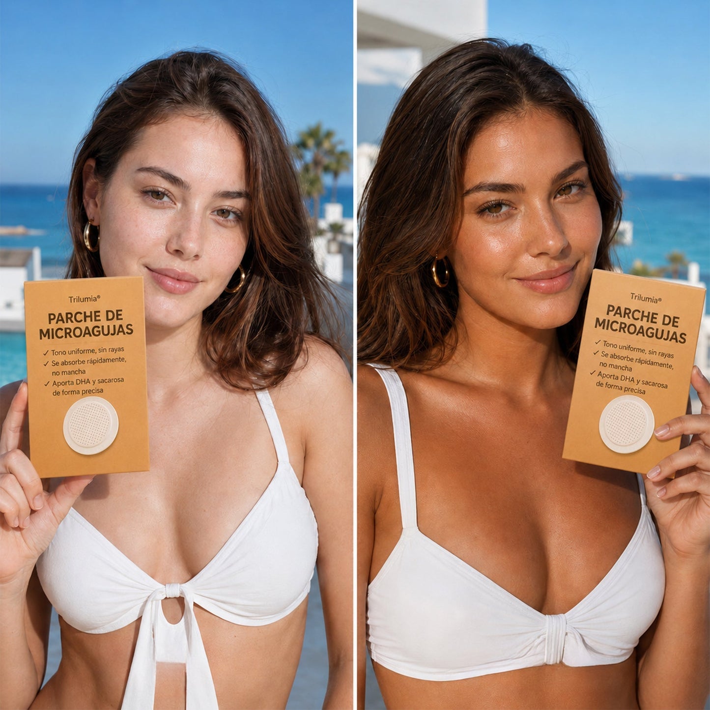 🔥🔥 Do 70% ZNIŻKI na Plastry Brązujące SunFree od Trilumia® 🤎 Złocista opalenizna bez promieni UV 🌟 Naturalny blask nawet przez 14 dni