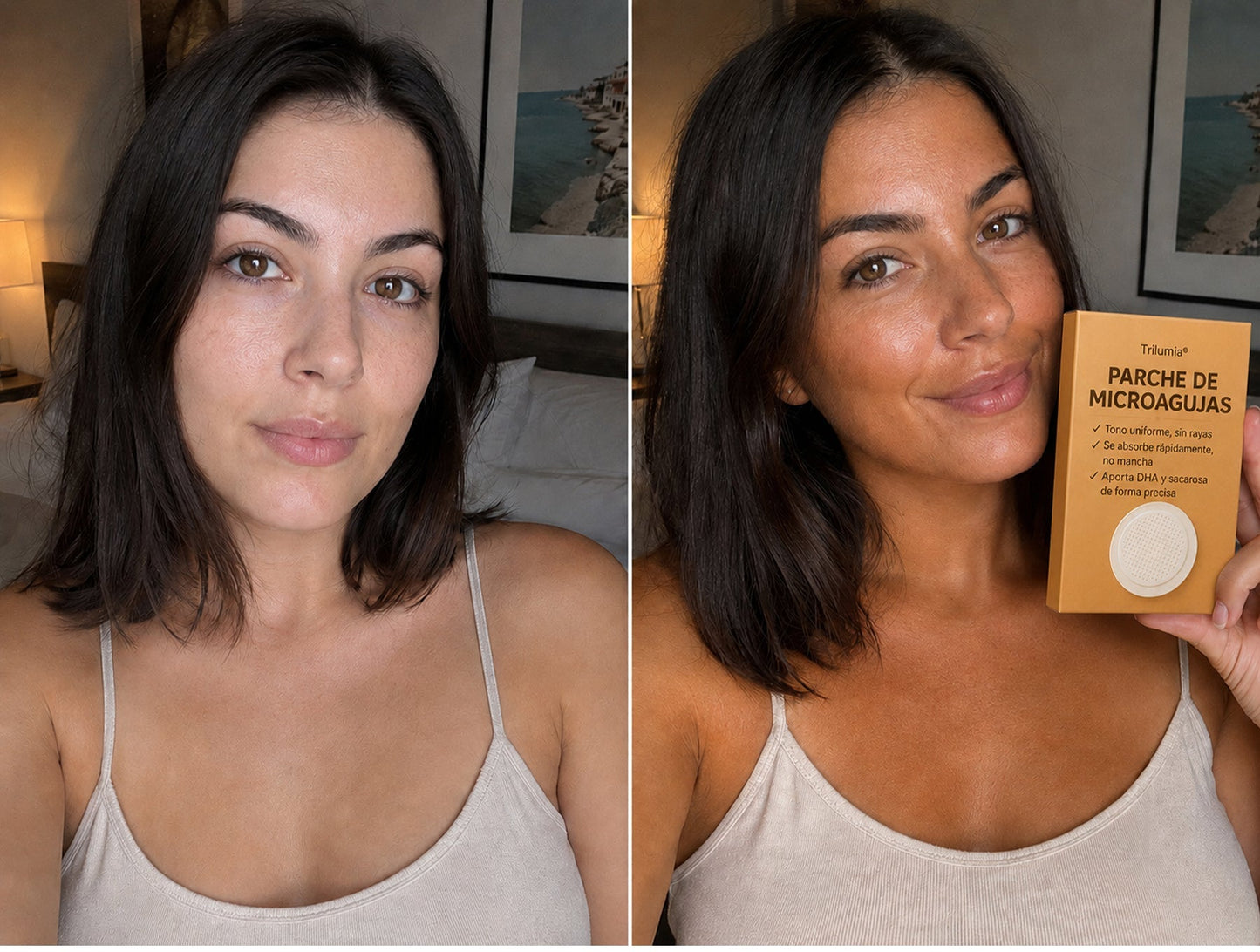 🔥🔥 Do 70% ZNIŻKI na Plastry Brązujące SunFree od Trilumia® 🤎 Złocista opalenizna bez promieni UV 🌟 Naturalny blask nawet przez 14 dni